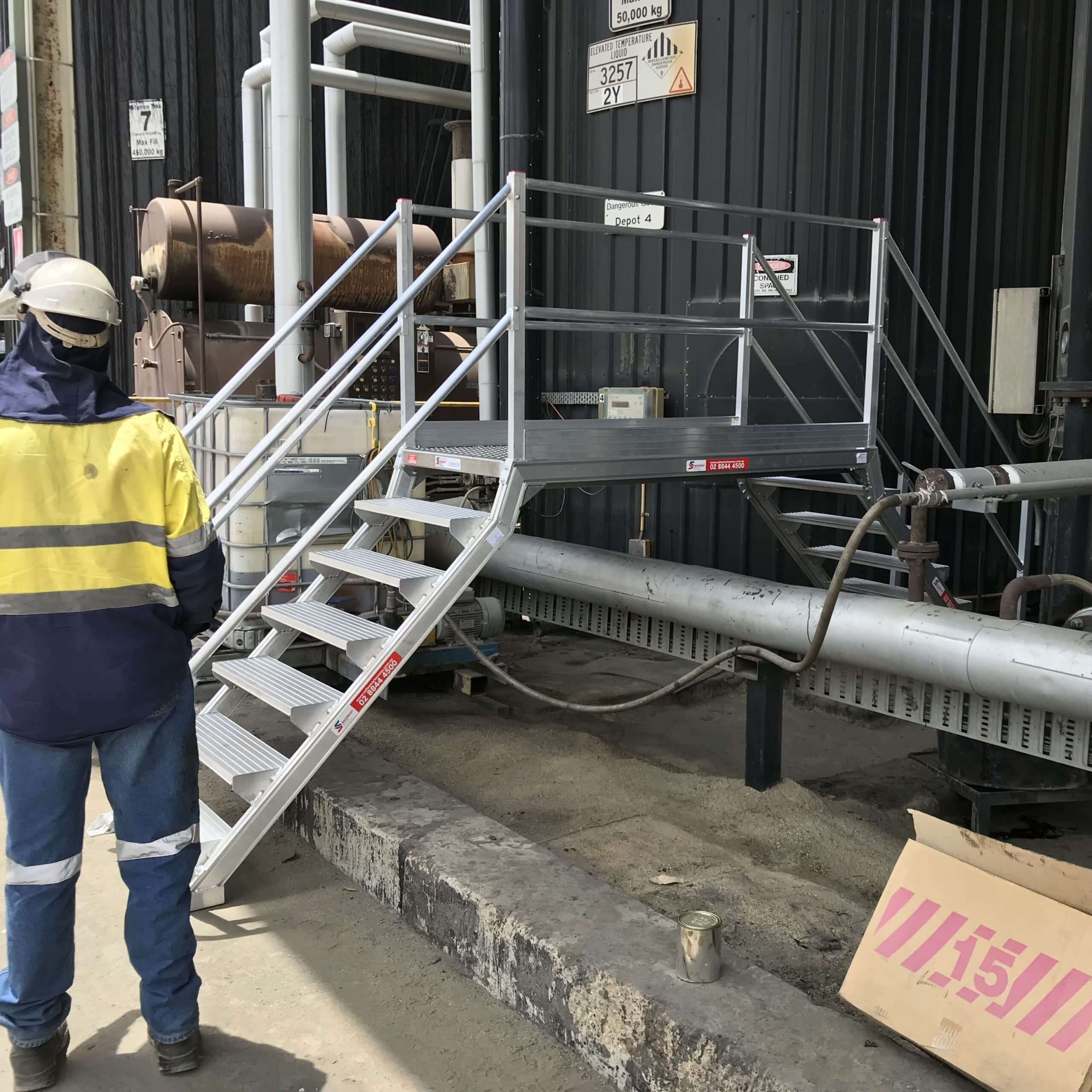 Stepover pipes 45