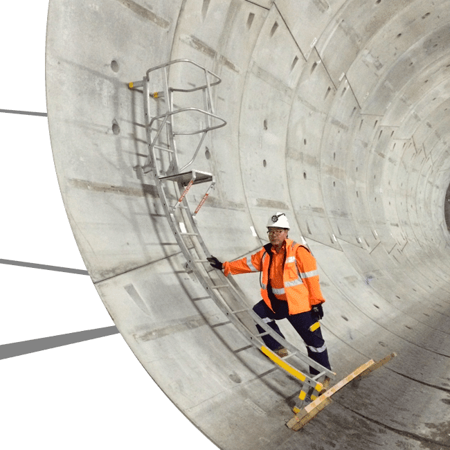 Tunnel Access Ladders