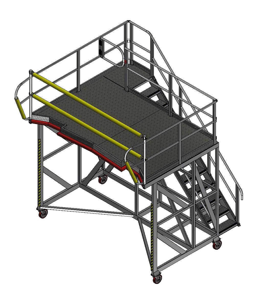 Train External Destination Display Access Platform