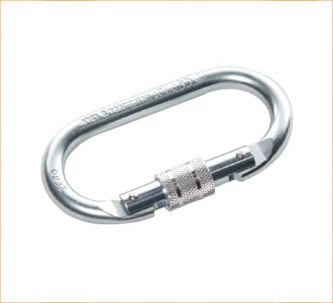 Zero Screw Gate Oval Karabiner